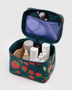 LARGE COSMETIC CASE | STRAWBERRY BLOSSOM