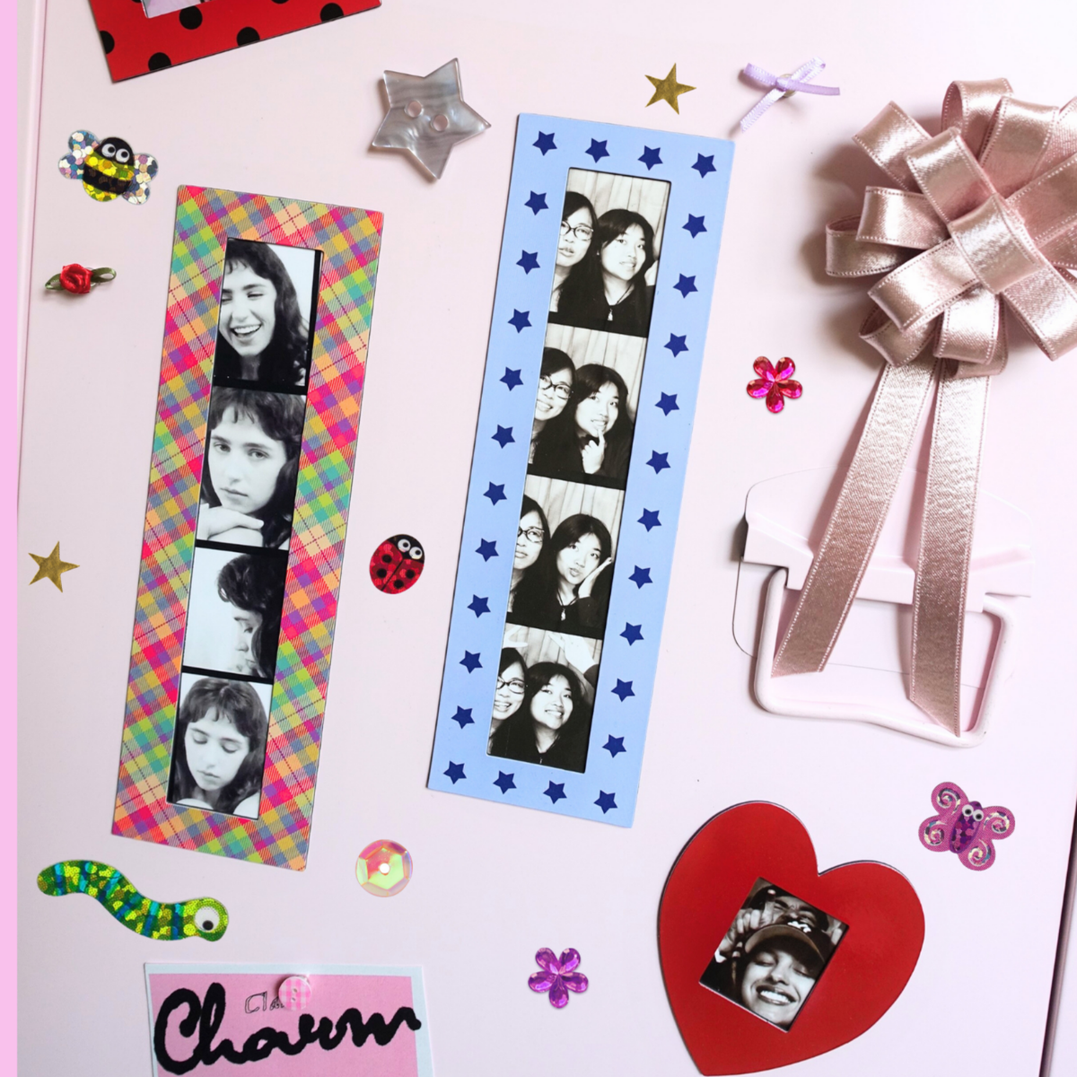 Horse Girl Silvy Photobooth Frame Magnet 3