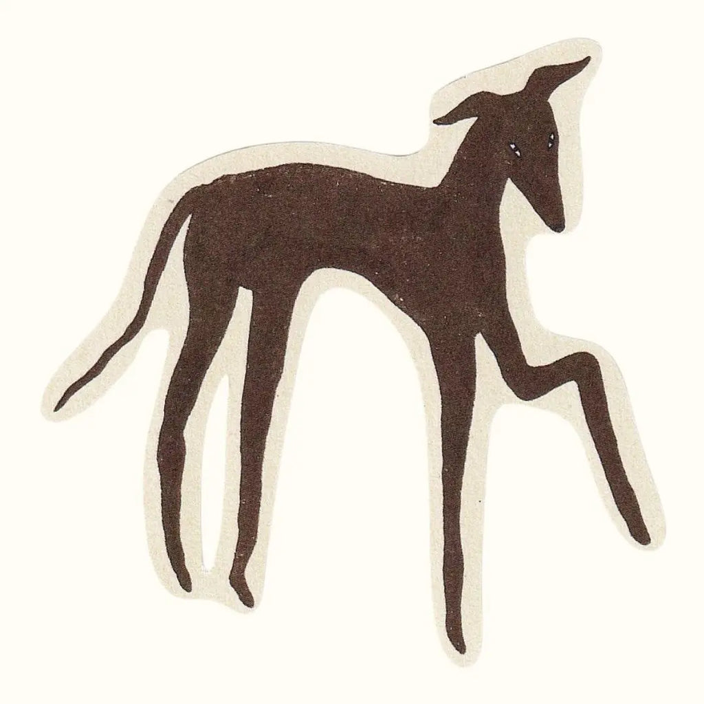 Molly Stredwick Lanky Dog Sticker