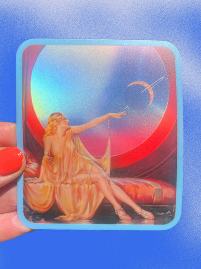 Sci-Fi Space Fantasy STICKER 3 Inch