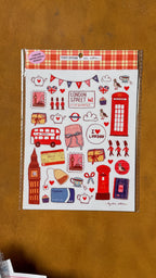 MARTINA'S TINY STORE LONDON STICKERS | ILLUSTRATED BY ALICE WILLIAMS