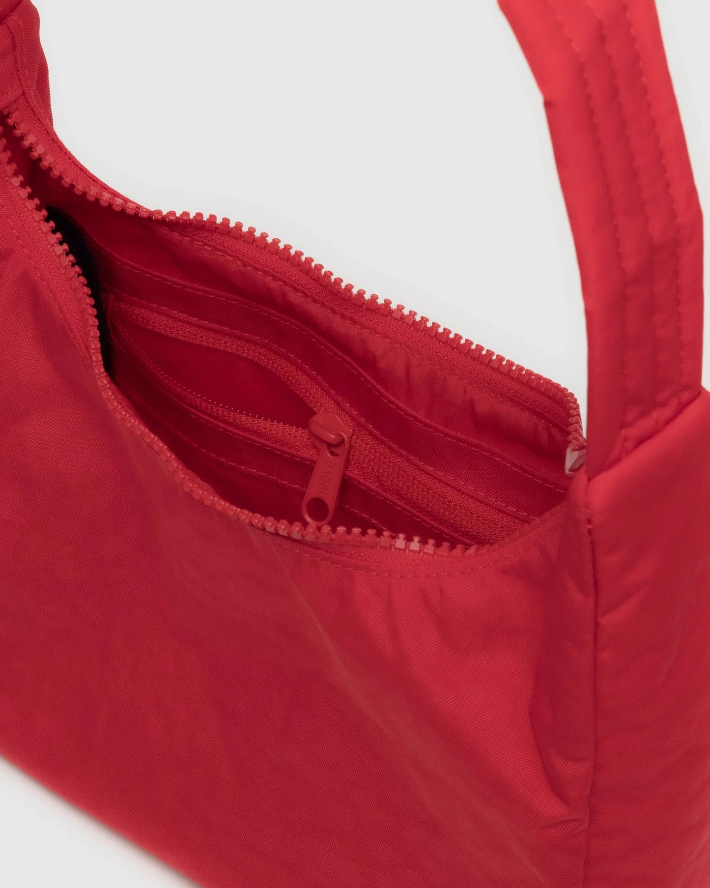 MINI NYLON SHOULDER BAG | CANDY APPLE RED