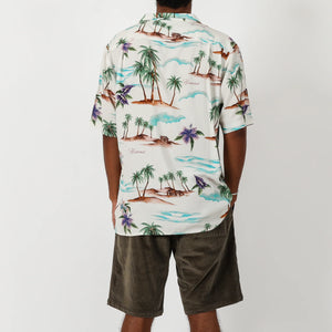ON VACATION S/S SHIRT - BONE