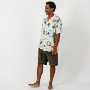 ON VACATION S/S SHIRT - BONE