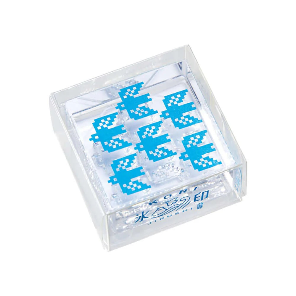 KORI JIRUSHI ICE CUBE STAMP | LARGE BIRDS | KING JIM