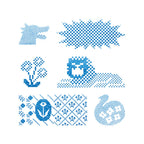 KORI JIRUSHI ICE CUBE STAMP | DOT 6 PACK | KING JIM