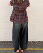 Damson Madder Erika Barrel Jeans Washed Black