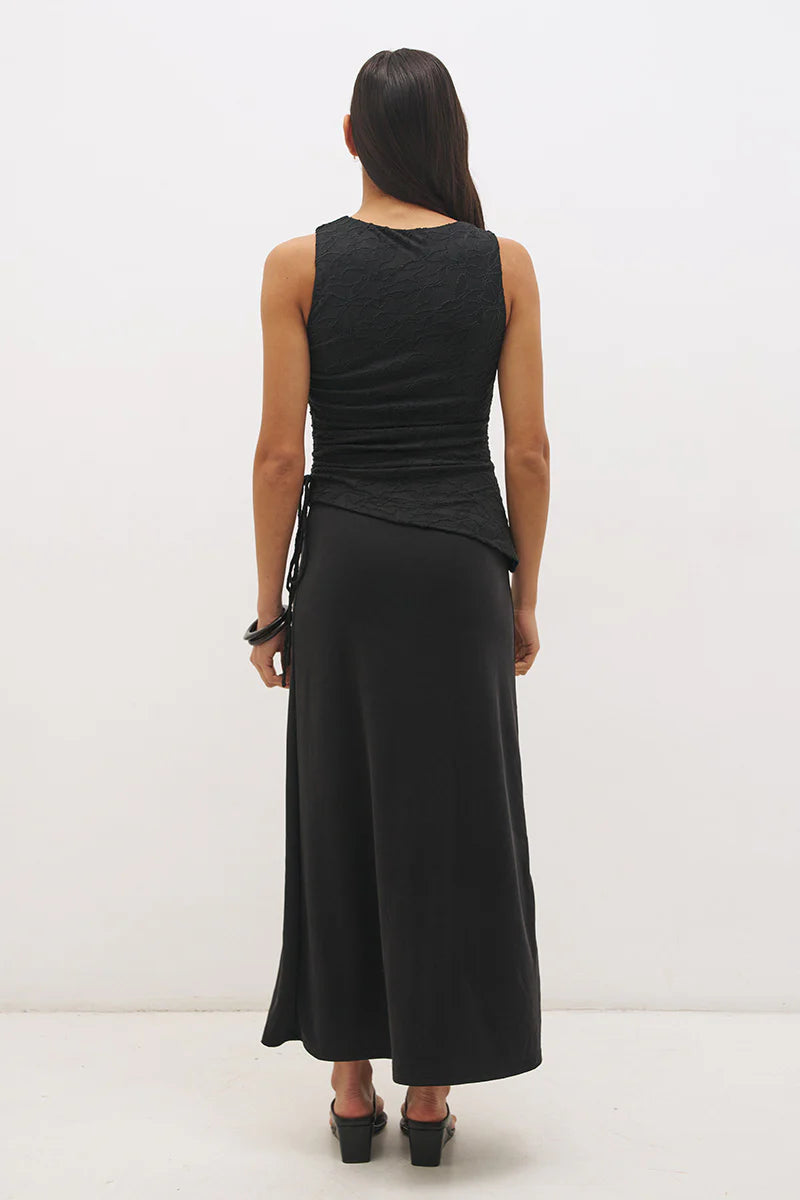 MON RENN WILLOW DRESS | BLACK