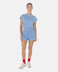 Zulu & Zephyr Contrast T-Shirt Denim Blue