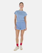 Zulu & Zephyr Contrast T-Shirt Denim Blue