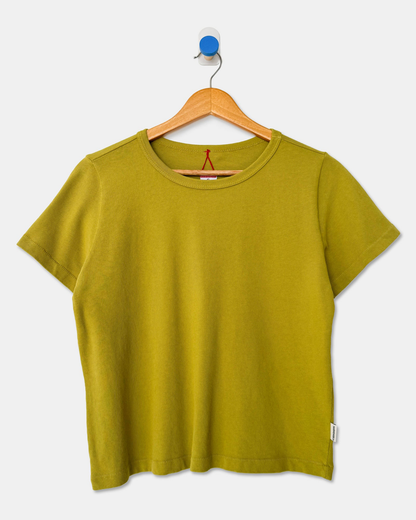Le Bon Shoppe The Little Boy Tee Golden Olive