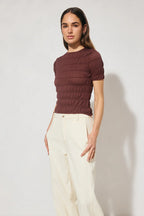 VEGA KNIT TOP | PLUM