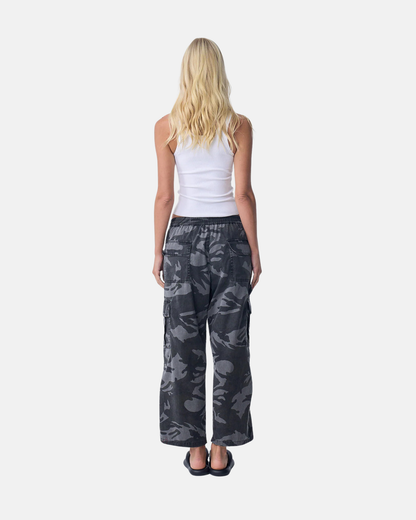 Near the Sea Army Cargo Pant Black