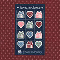 FOREVER HOME CLEAR VINYL STICKER SHEET | RODEO EMBROIDERY