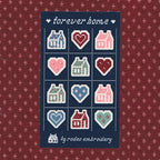 FOREVER HOME CLEAR VINYL STICKER SHEET | RODEO EMBROIDERY
