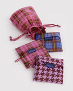 Baggu Standard Set Of 3 Check Mix