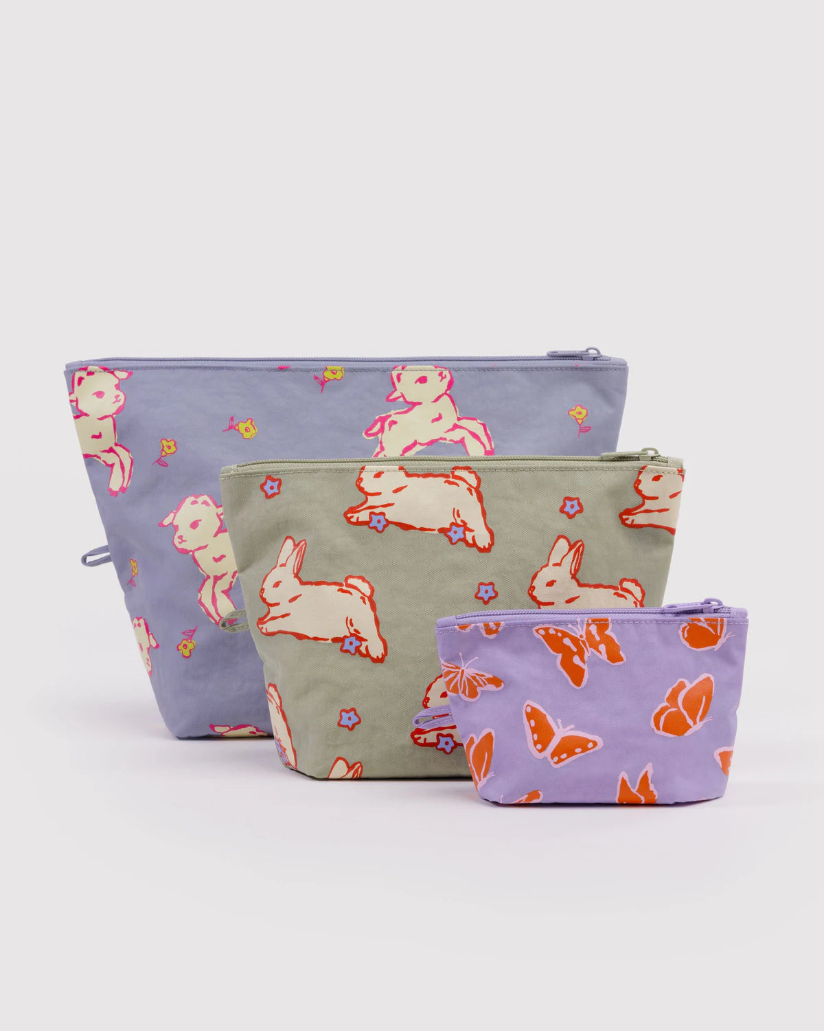 GO POUCH SET | SPRING ANIMALS