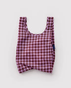 Baby Baggu Pink Houndstooth
