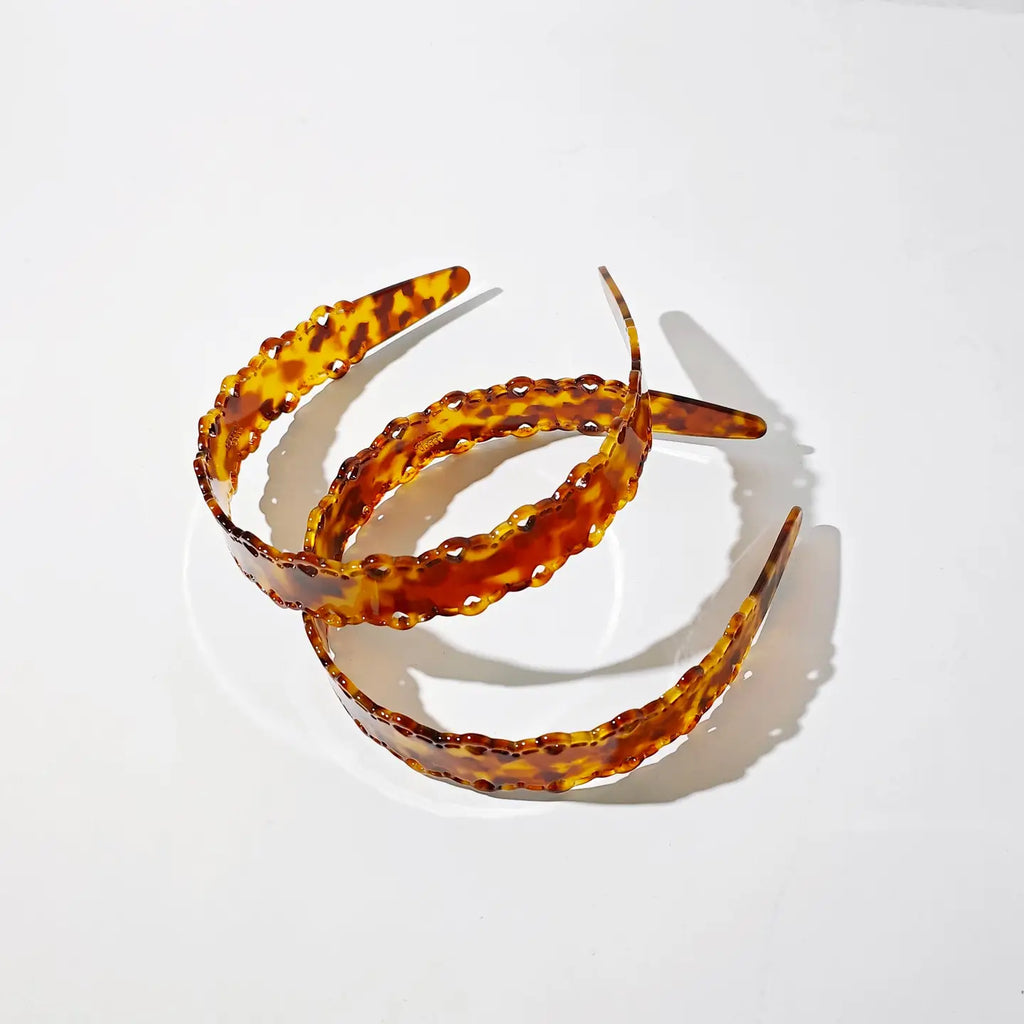Hey Ricochet Lace Headband Tortoise