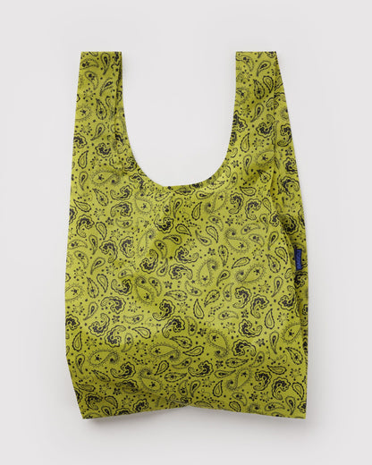Standard Baggu Chartreuse Paisley 1