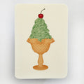 Canonbury Press Mint Chantilly Cream Greeting Card