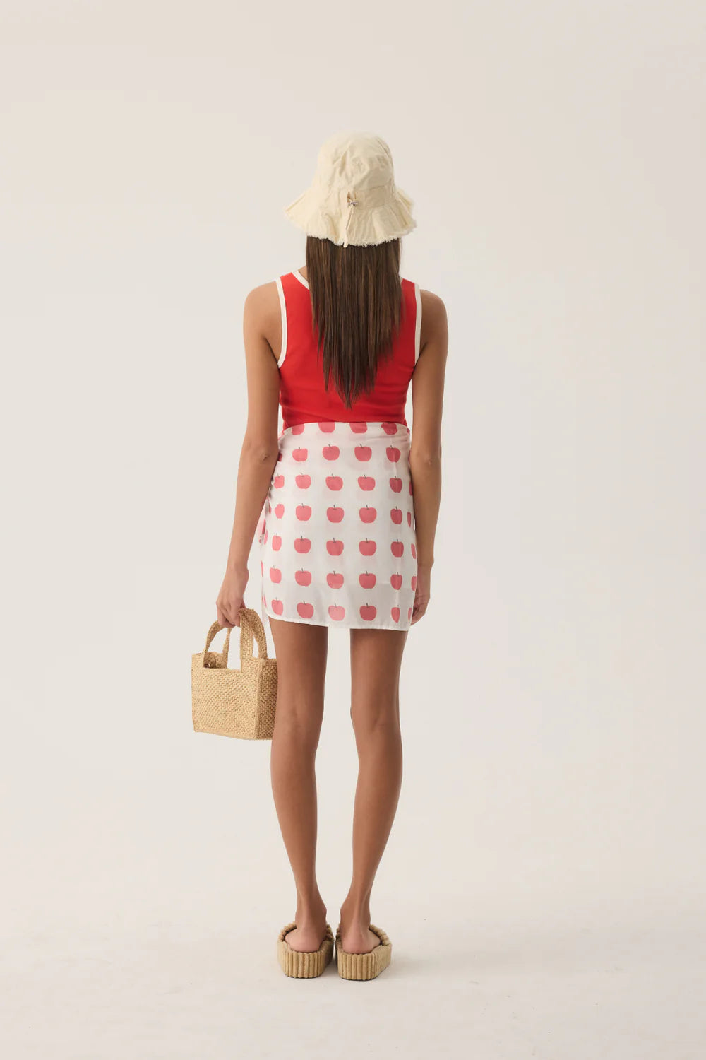 MANZANA RIB TANK | APPLE RED