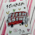 Victoria Catten London Bus Pals Sticker