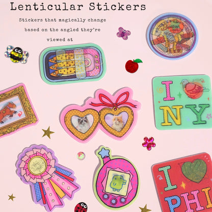 Horse Girl Tama Lenticular Sticker