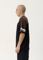 Afends Origin Boxy Vintage Tee Black