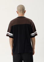 Afends Origin Boxy Vintage Tee Black