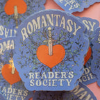 Jollie Ollie Designs Romantasy Readers Society Sticker