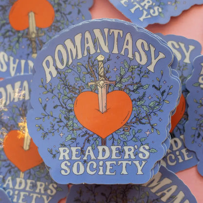 Jollie Ollie Designs Romantasy Readers Society Sticker