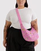 BAGGU MEDIUM NYLON CRESCENT BAG | DANCING STAR