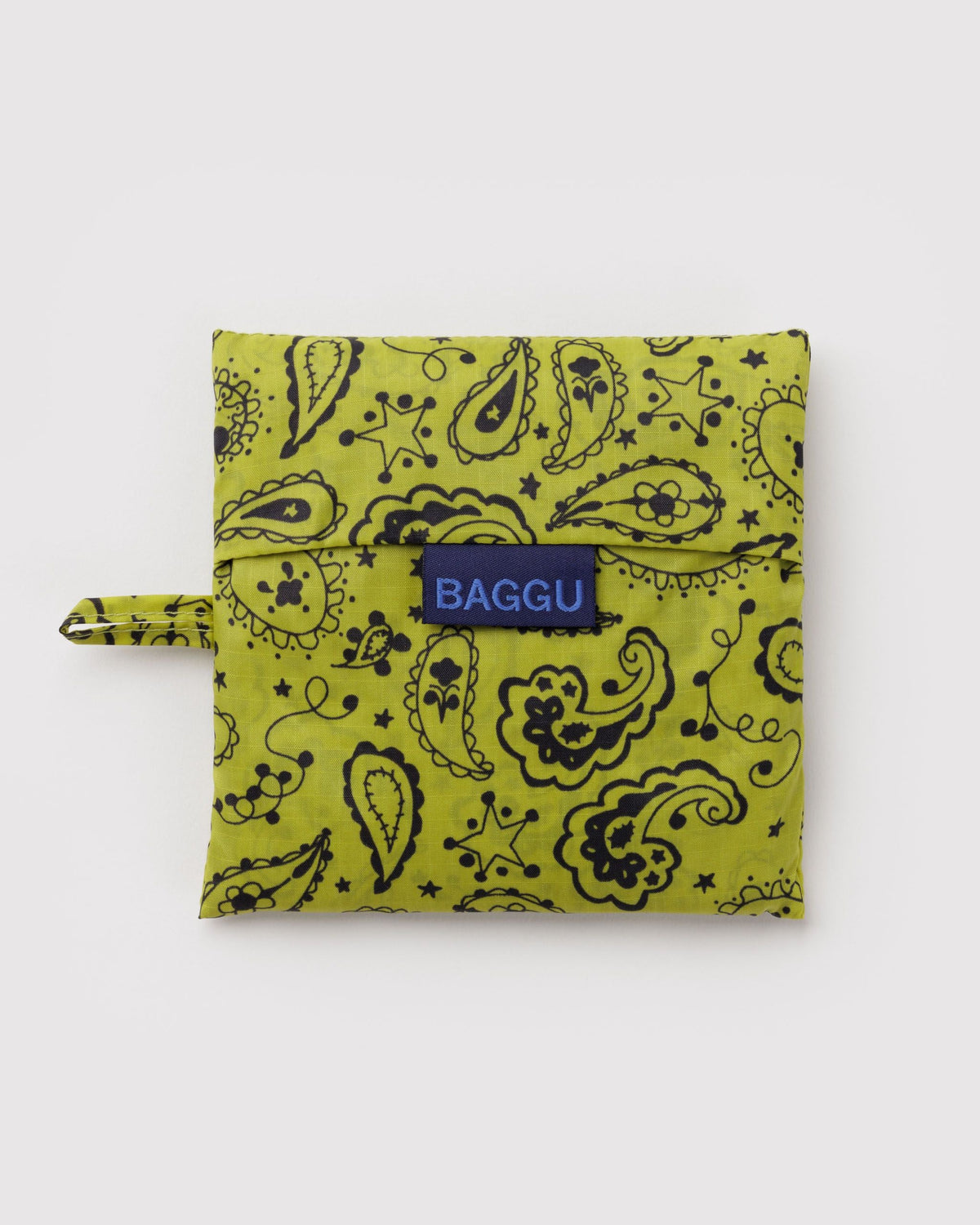 Standard Baggu Chartreuse Paisley 3