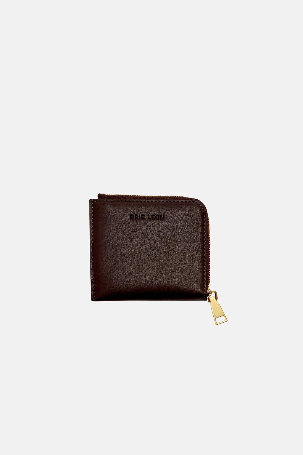Brie Leon Adie Zip Around Wallet Chocolate