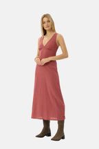 Afends Tully Seersucker Maxi Dress