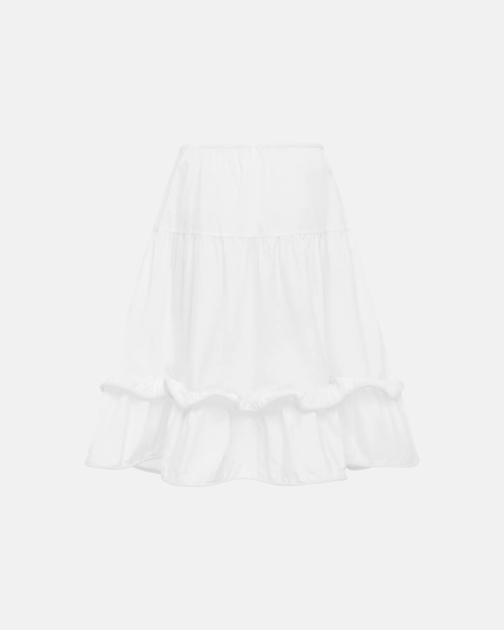 Olga Joan Corded Petticoat Skirt Cipria