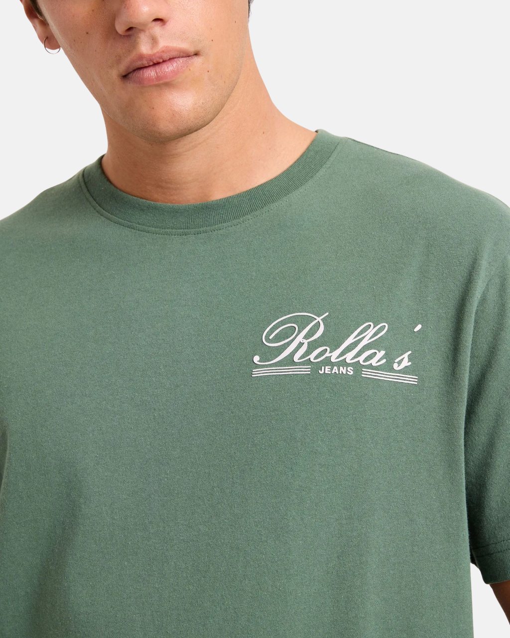 Rolla's Jeans Classic R Stars Tee Sage
