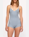 Zulu & Zephyr Blue Pin Stripe Bodysuit