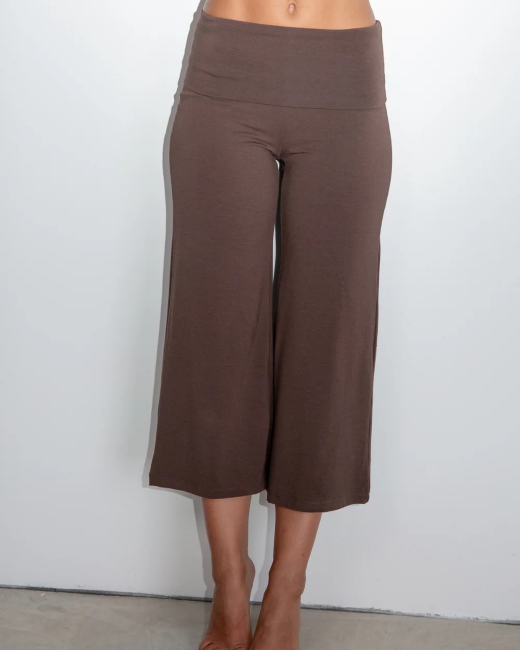 Pinky & Kamal Yin Flare 7'8 Length Dark Brown