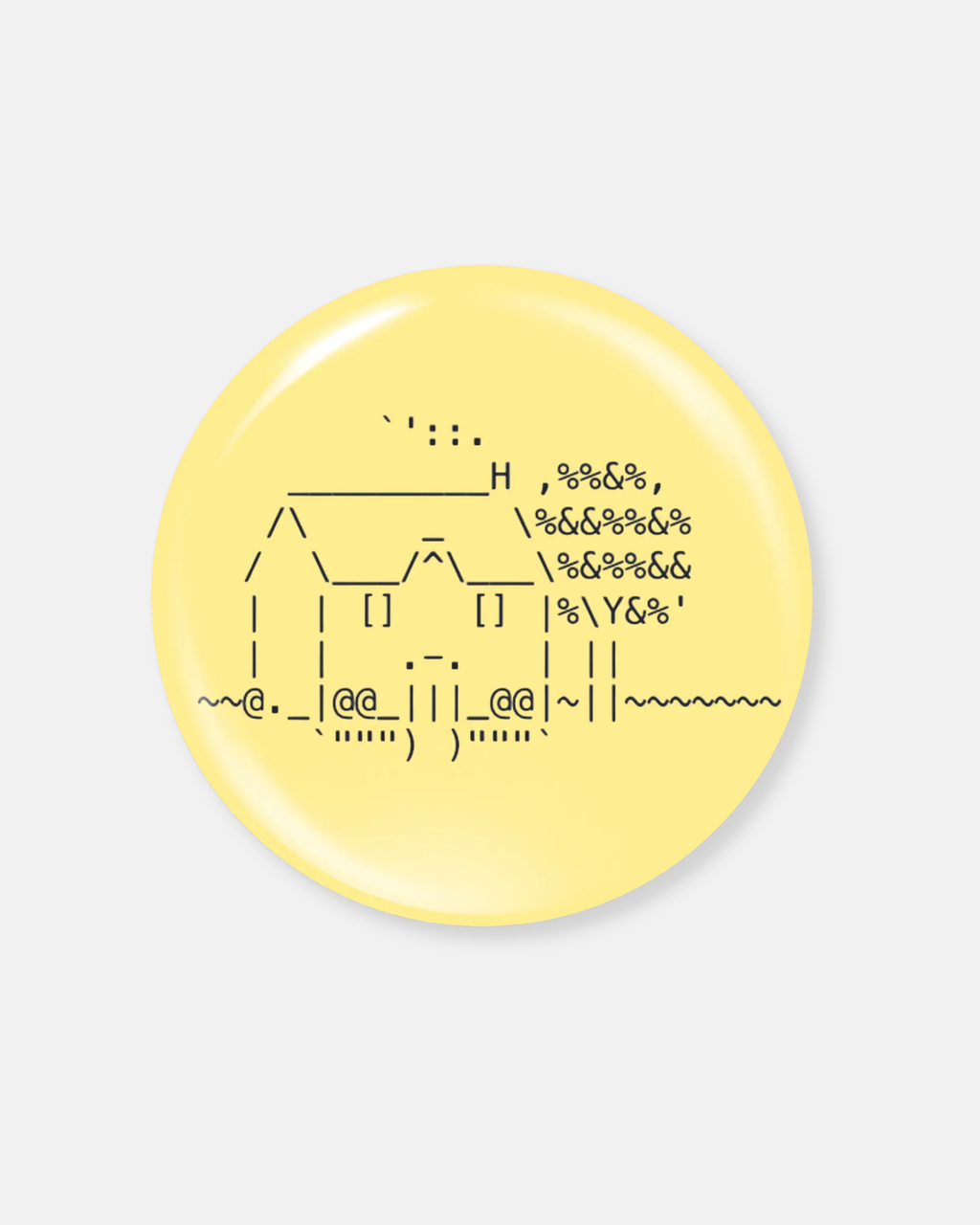 Riley Grae ASCII House Magnet