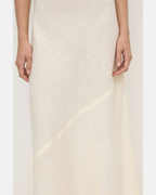 Assembly Label Colette Linen Slip Dress Vanilla