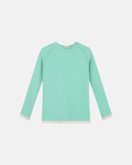 Zulu & Zephyr Mini Stripe Rashie Aqua