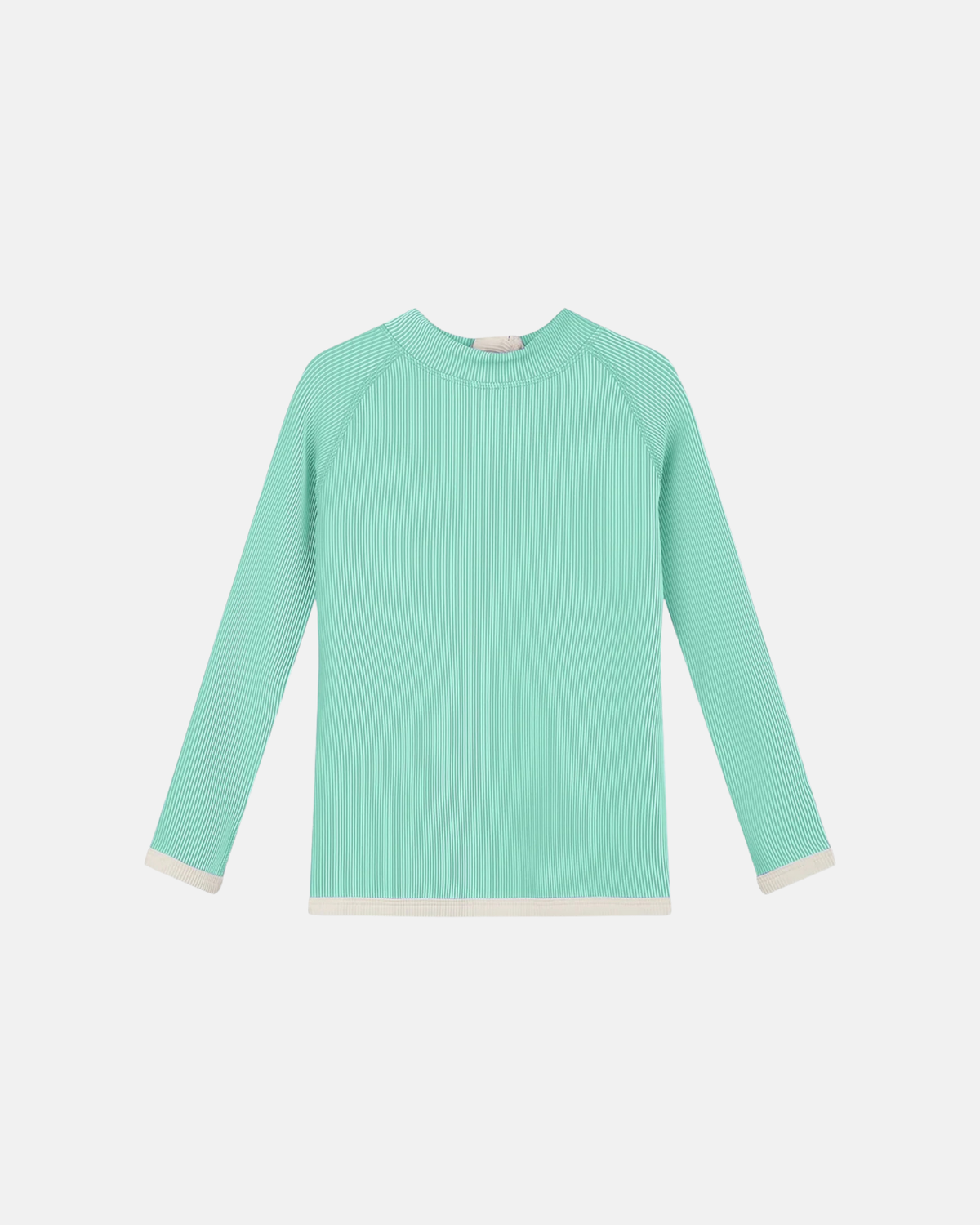 Zulu & Zephyr Mini Stripe Rashie Aqua