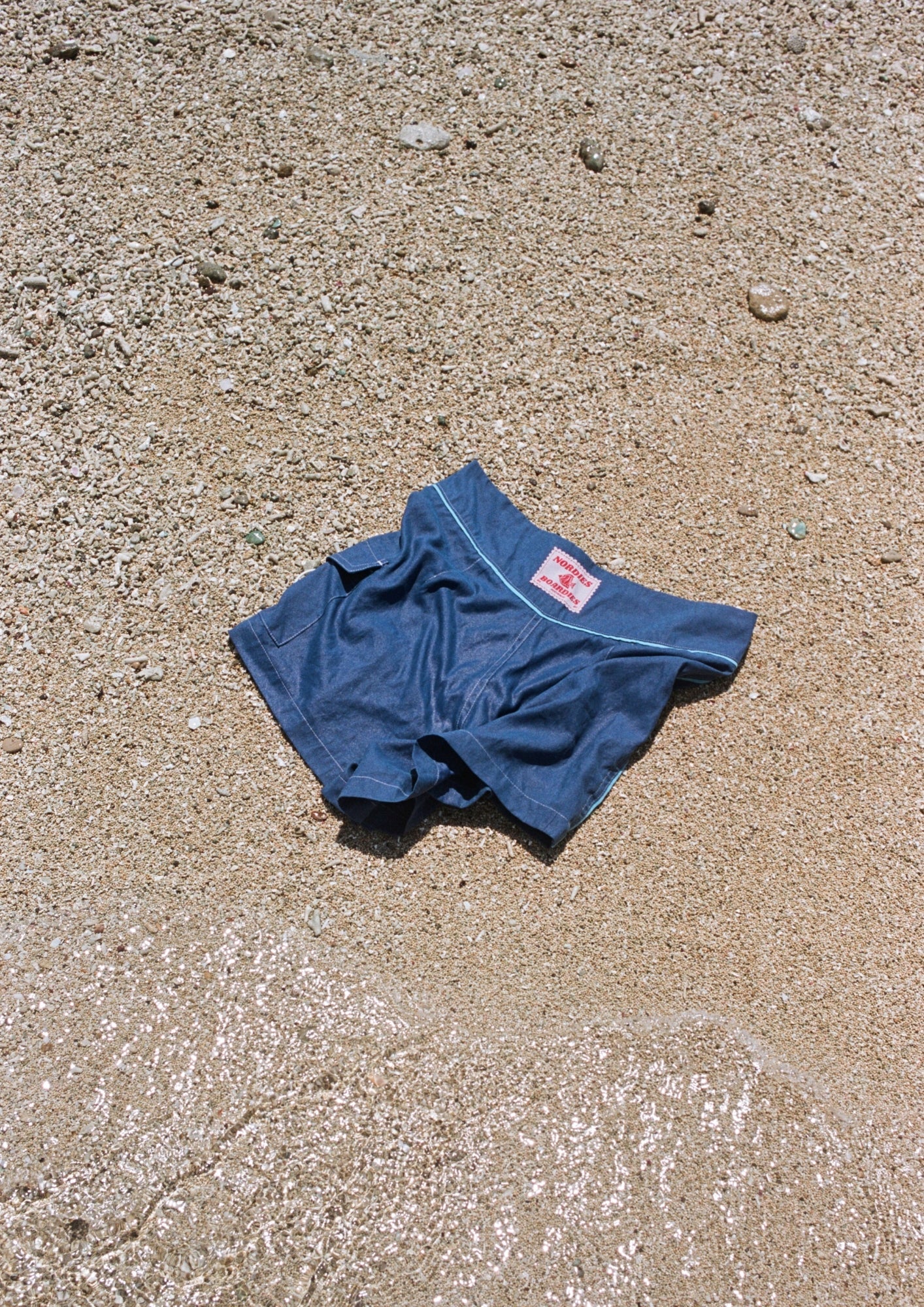 SNAP FRONT BOARDSHORT | ELECTRIC BLUE