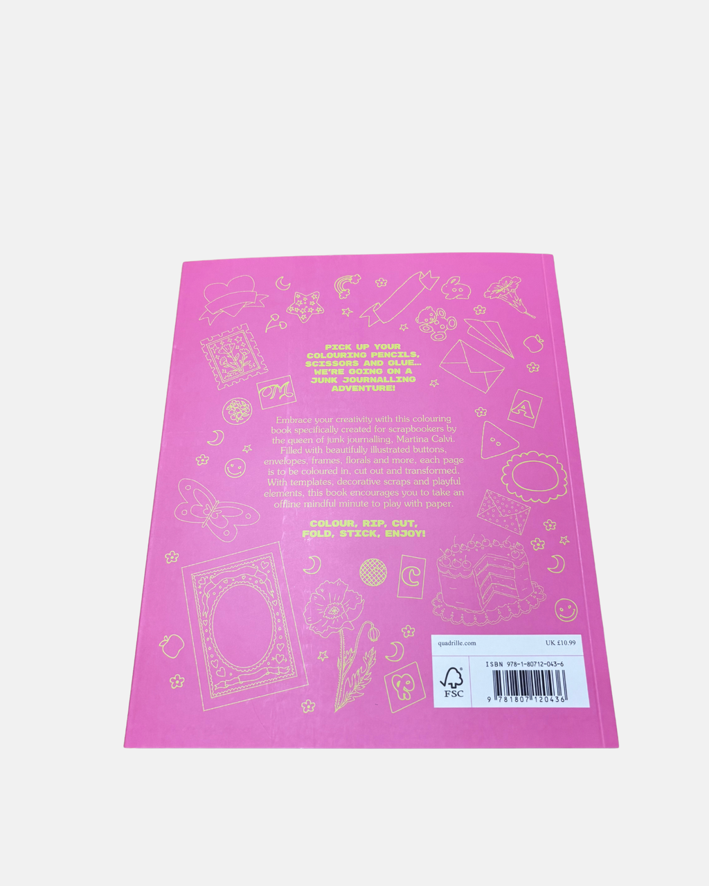 Martina Calvi Craft Create Colouring Adventure Book