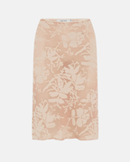 Olga Joan Bias Knee Skirt Petalo Lace