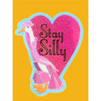 Astral Weekend Stay Silly Goose Glitter Sticker