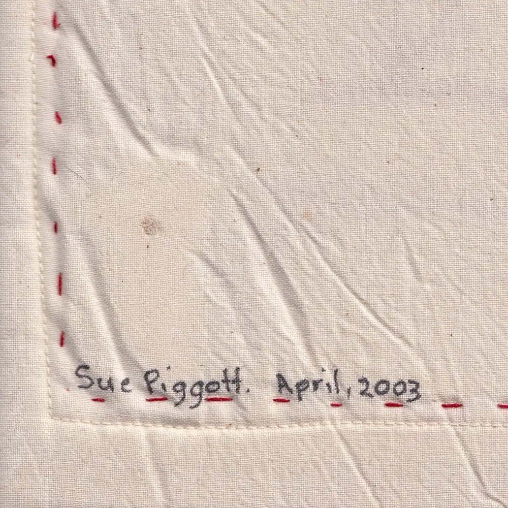TENDER TAPSTRY LINEN JOURNAL CARD | RODEO EMBROIDERY