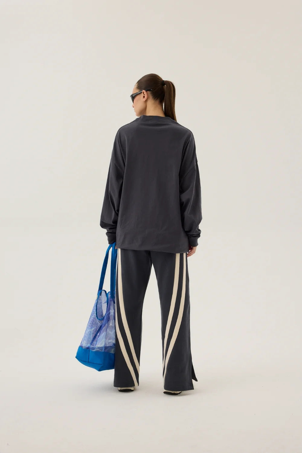 DAYTONA LONG SLEEVE TOP | WASHED BLACK